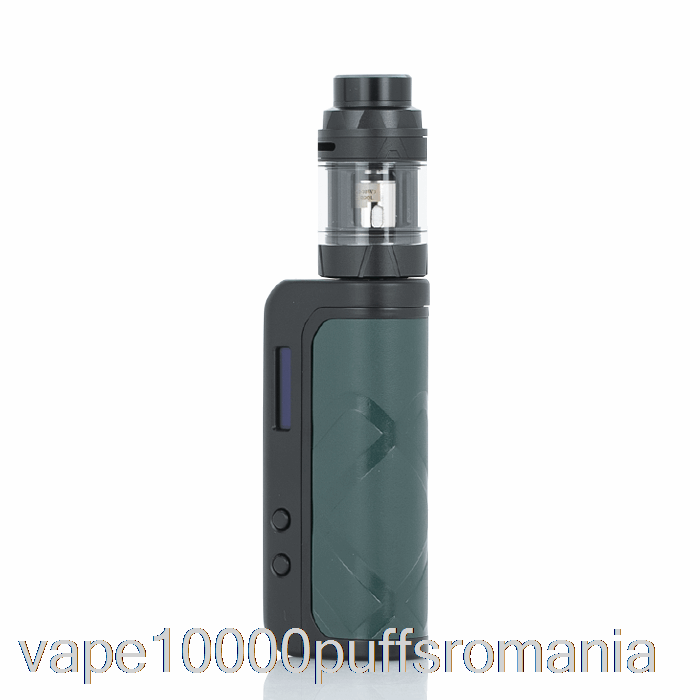 Vape Romania Augvape Foxy One 120w Starter Kit Negru Verde Piele